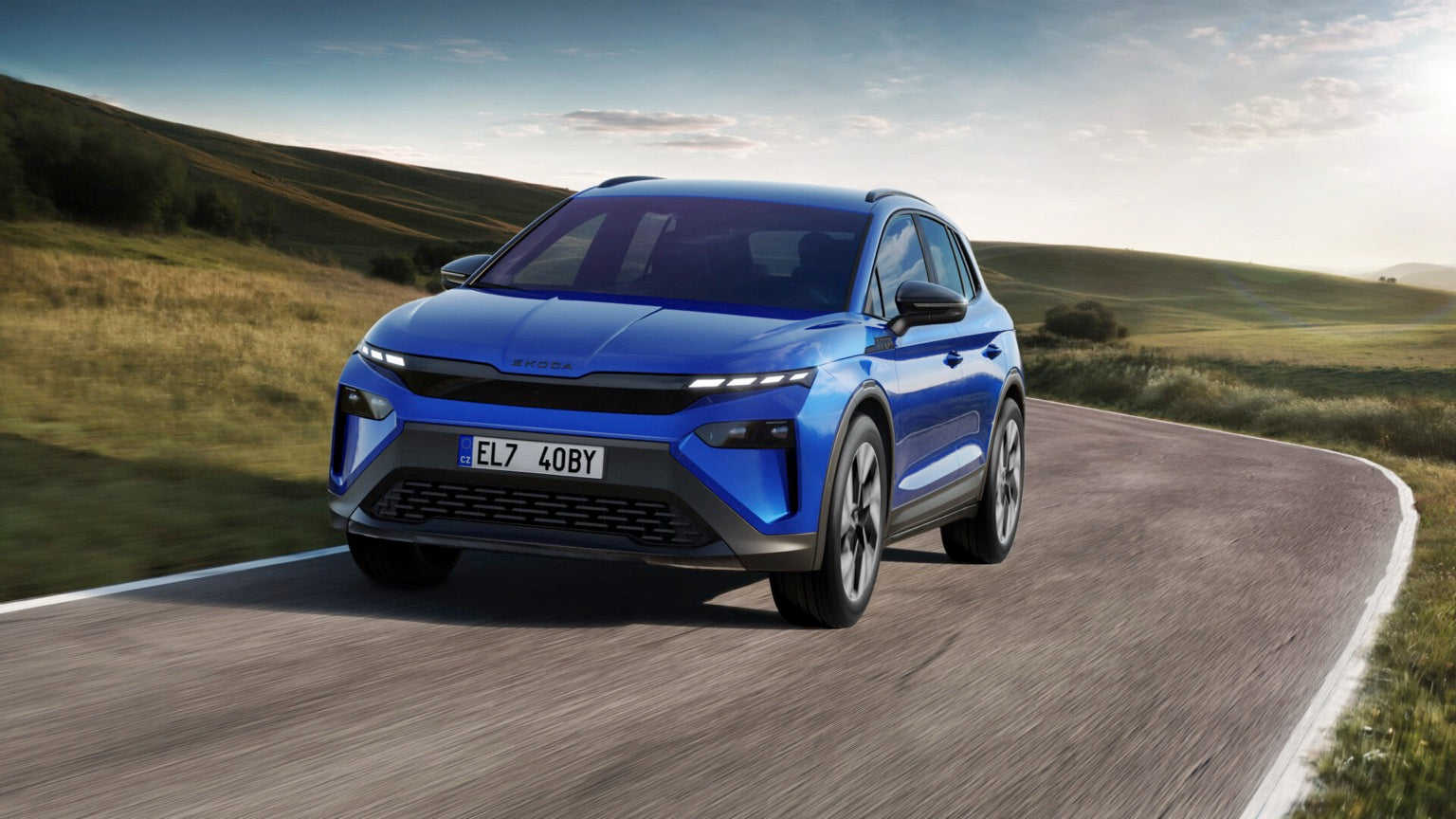 Wie verändert sich der Verbrauch des Skoda Elroq bei konstant 130 km/h?