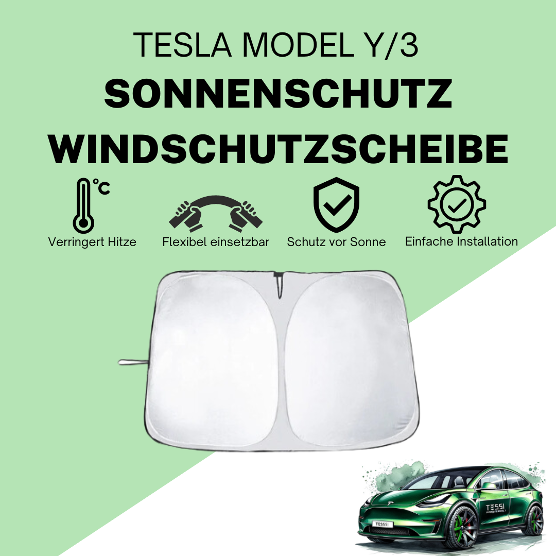 Sonnenschutz Windschutzscheibe Tesla Model 3/Y