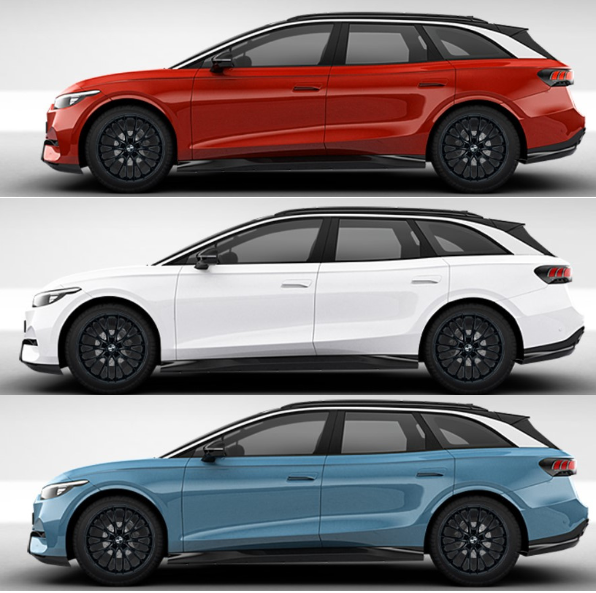 Winterkomplettrad passend für Volkswagen ID.7 19 Zoll MAK Speciale Gloss Black (4 Stück)