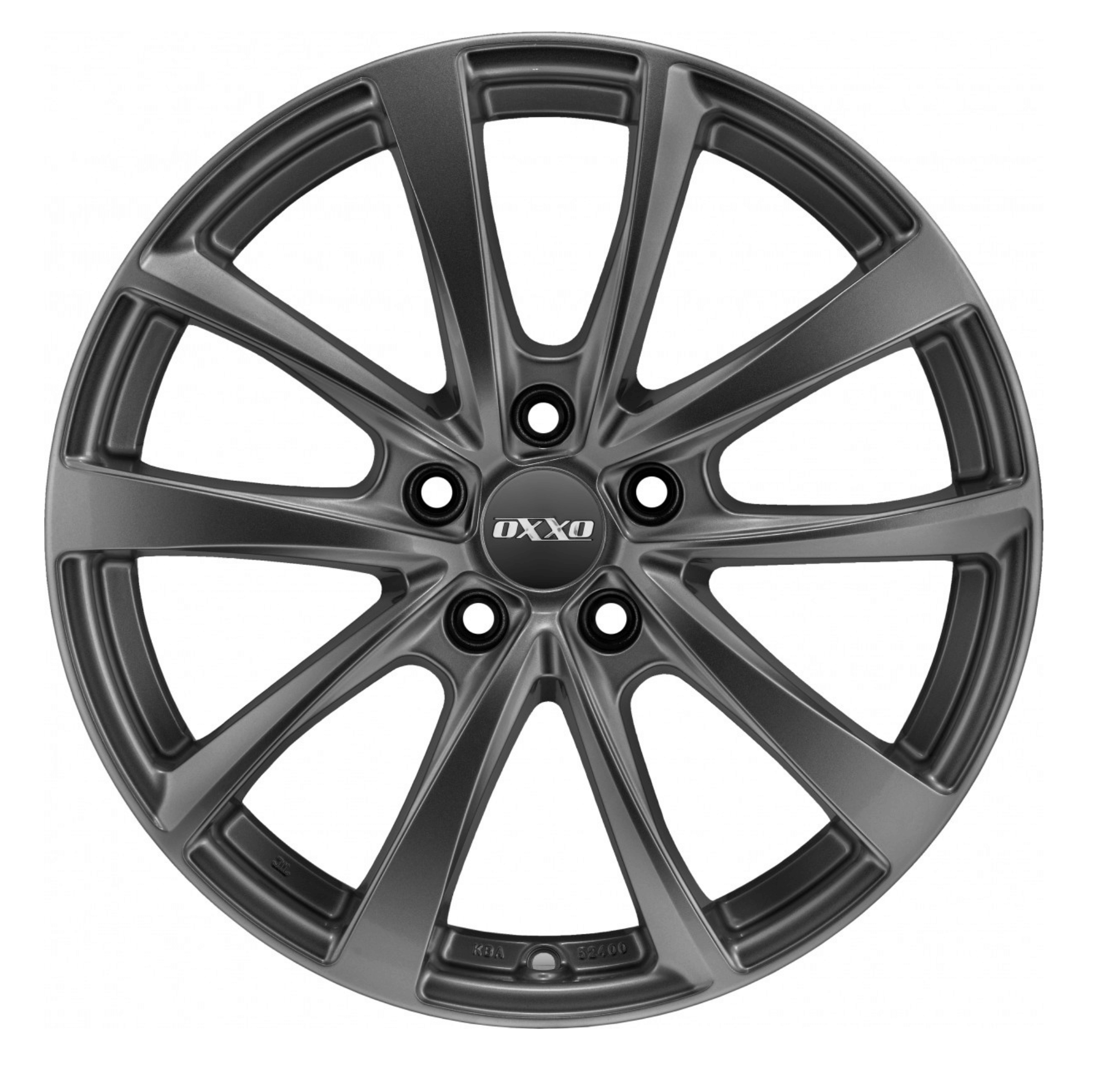 Winterkomplettrad passend für BYD Atto 3 17 Zoll OXXO Vidorra Dark Gunmetal