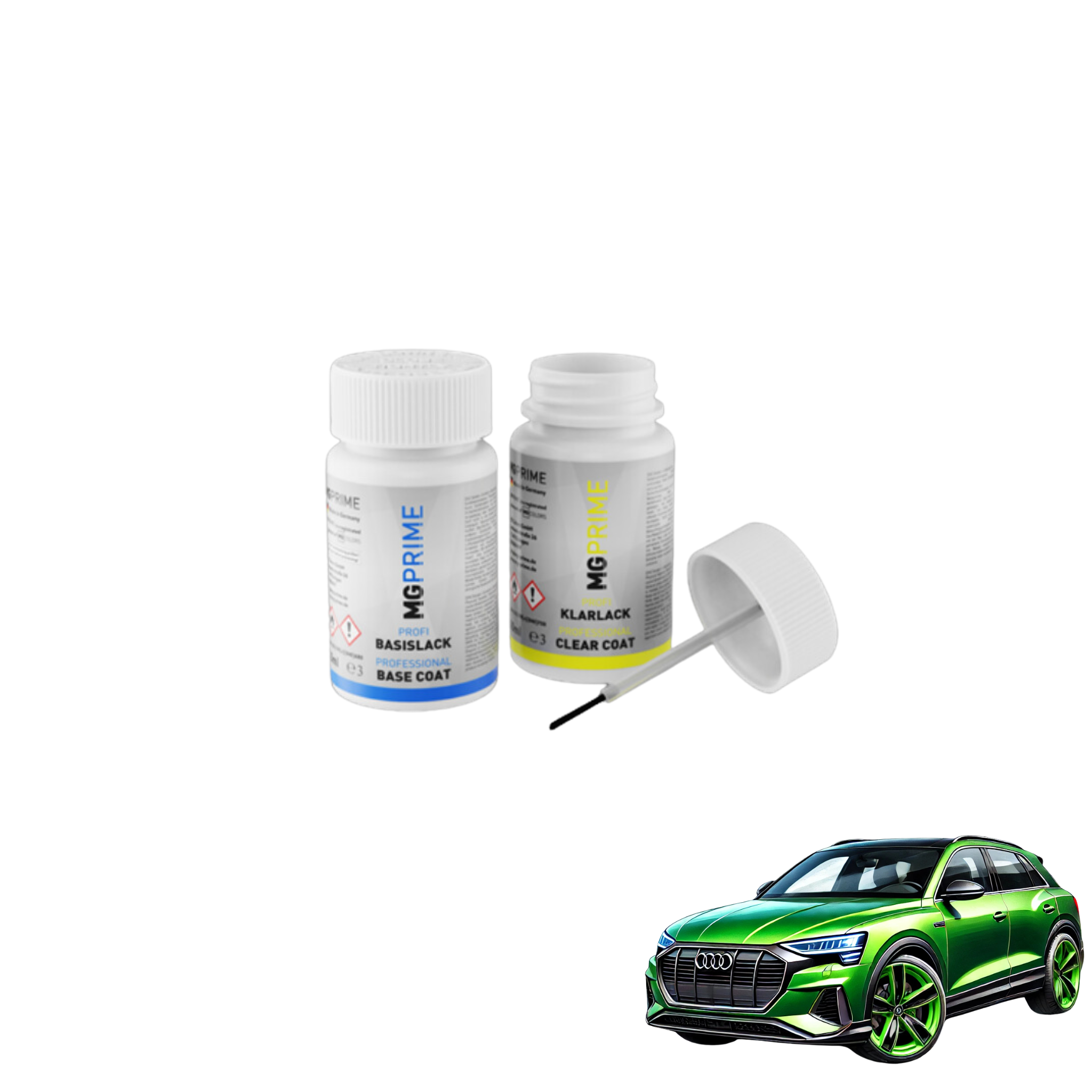 Autolack Lackstift-Sets passend für Audi Q4 e-tron - Alle Farben