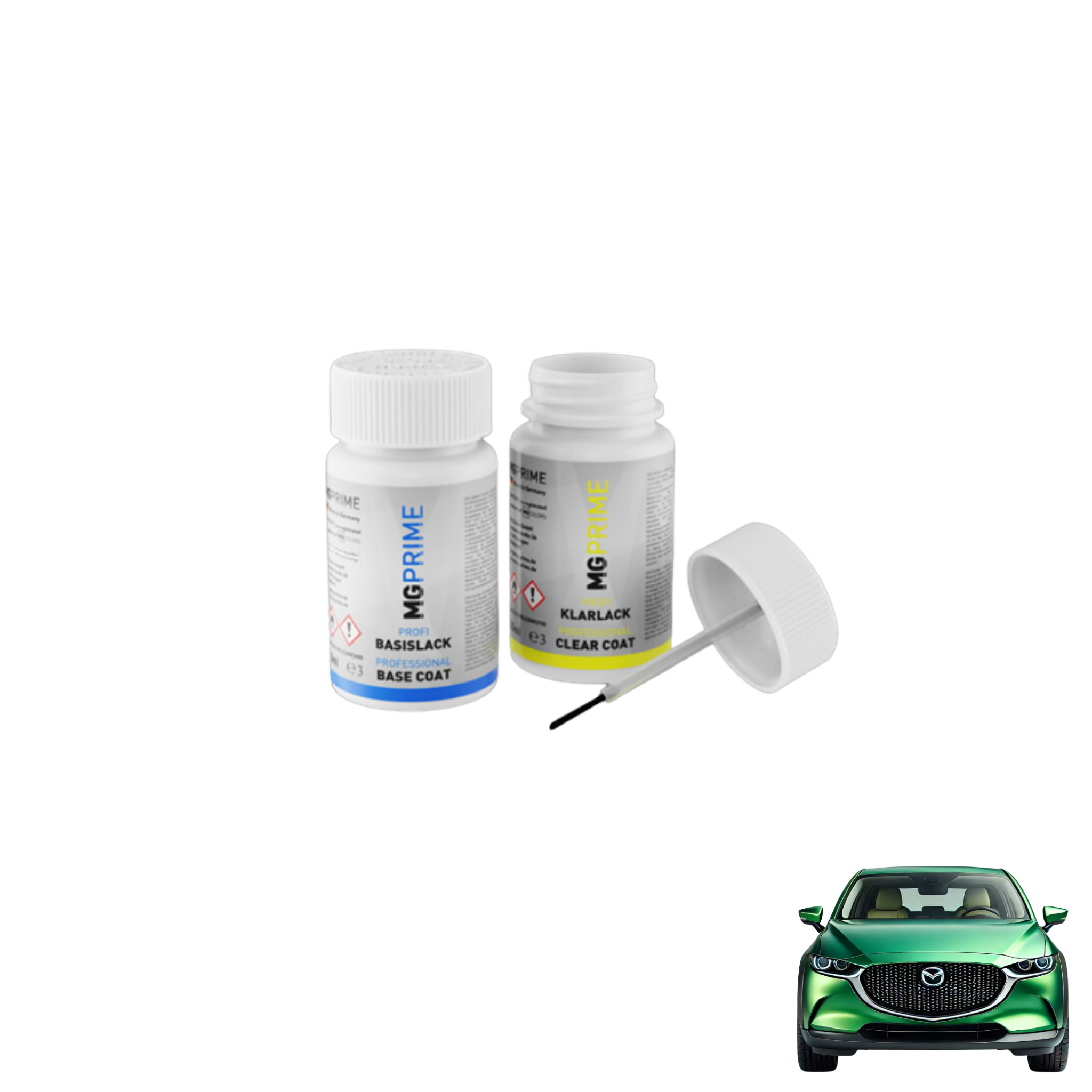 Autolack Lackstift-Sets passend für Mazda MX-30 - Alle Farben