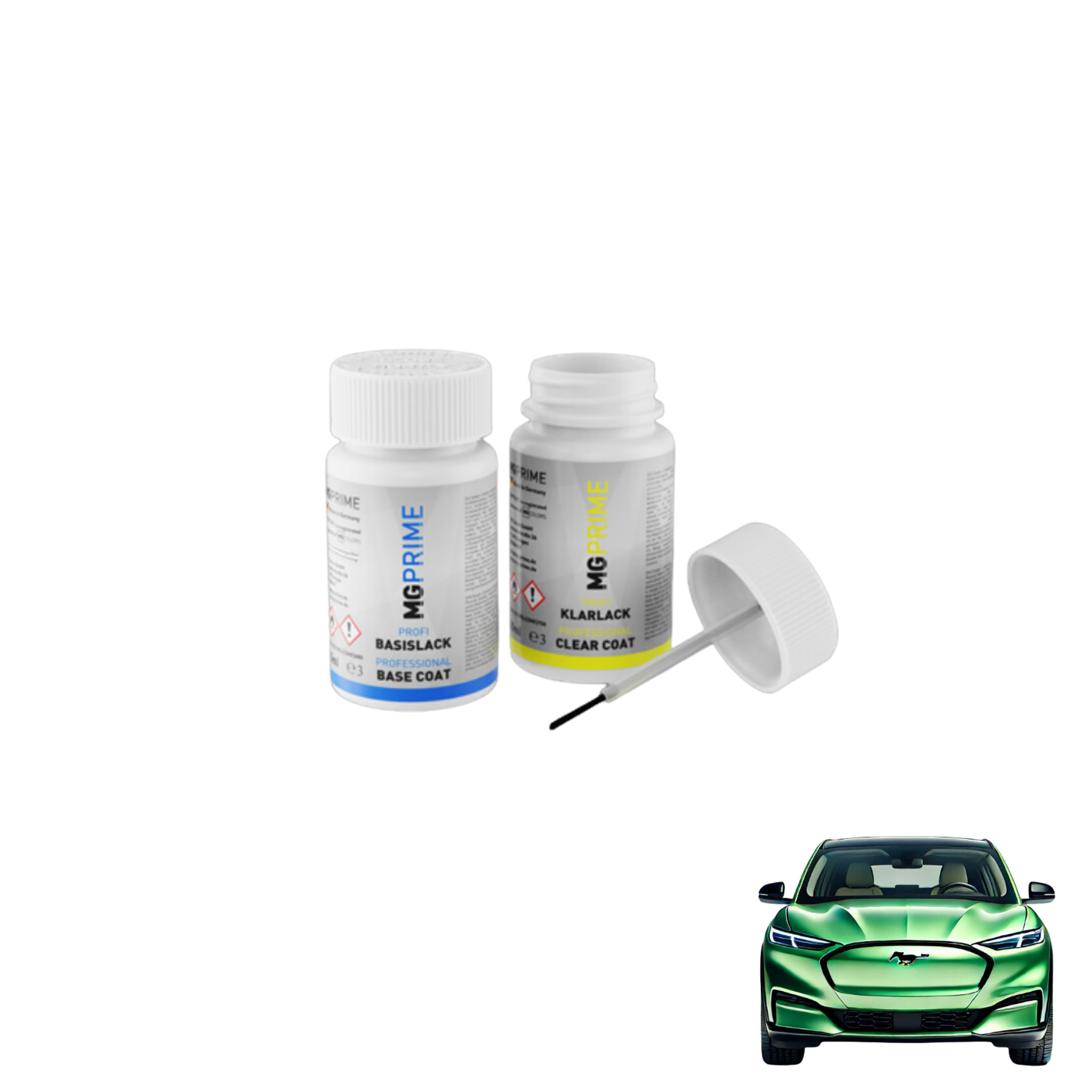 Autolack Lackstift-Sets passend für Ford Mustang Mach-E - Alle Farben