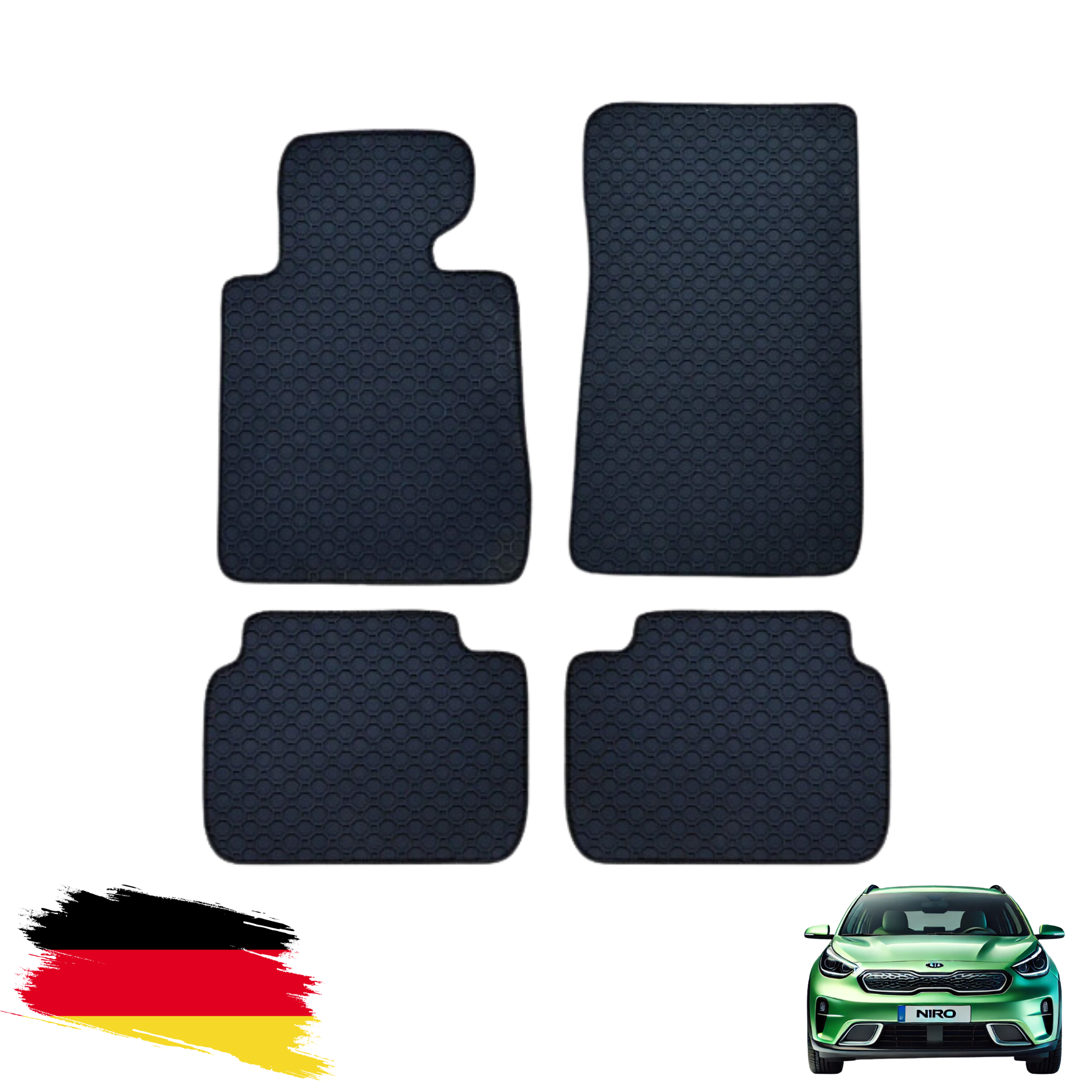 Gummimatten Kia Niro Schwarz