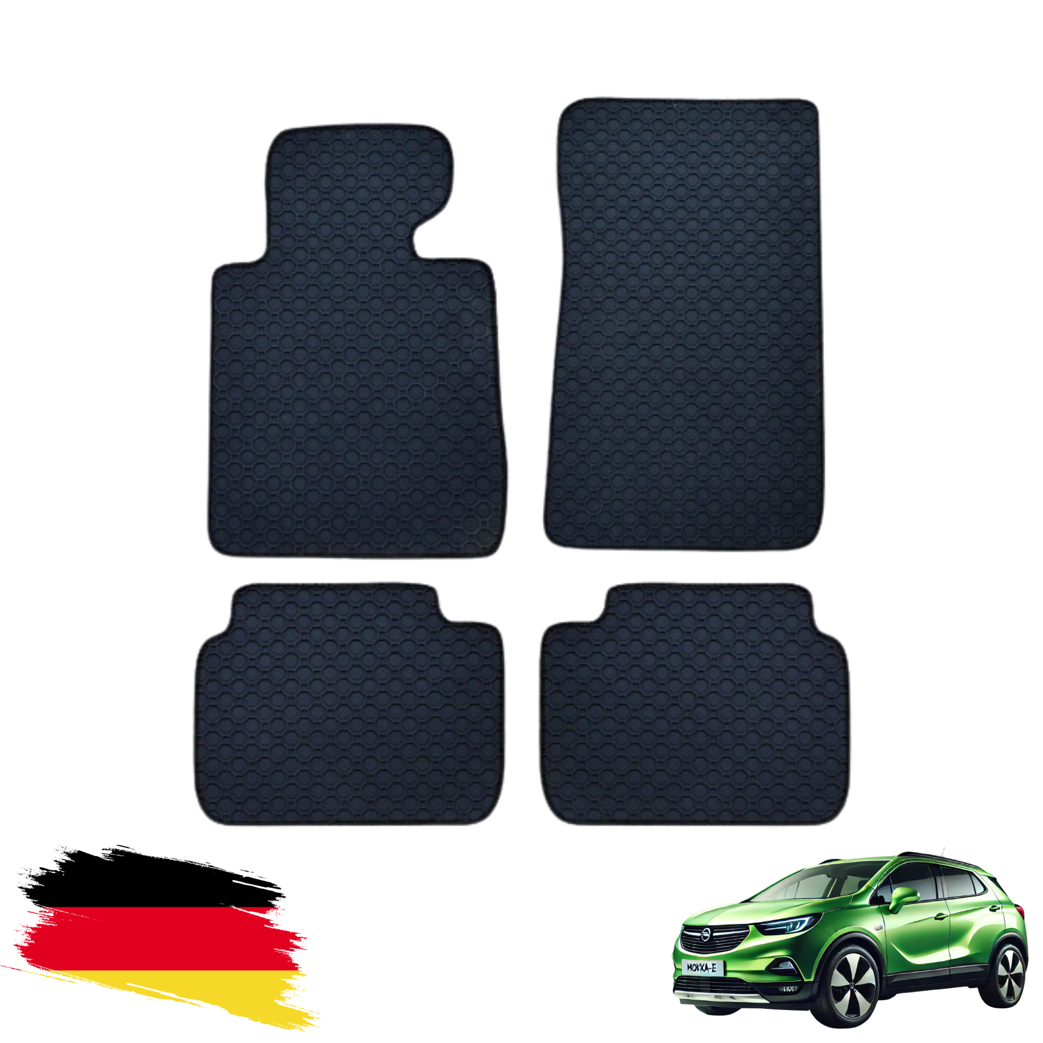 Gummimatten Opel Mokka E Schwarz