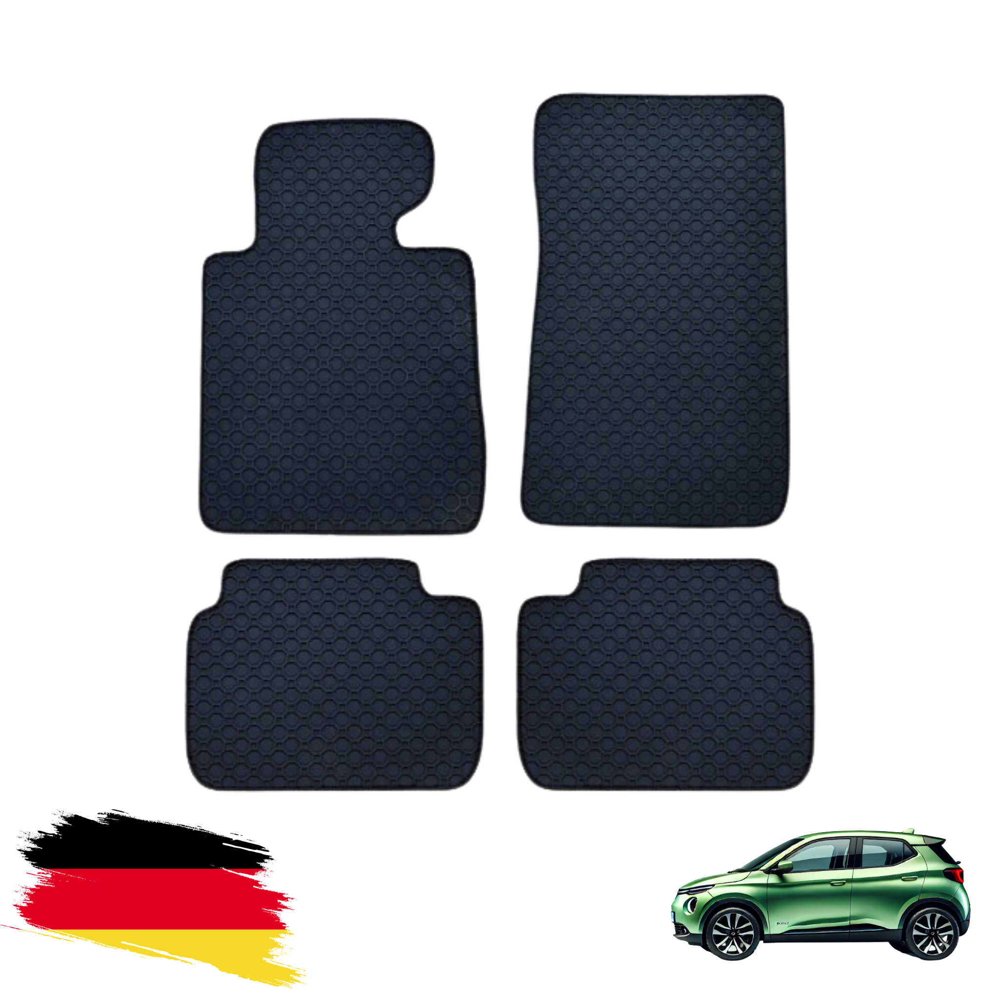 Gummimatten Renault Twingo Schwarz