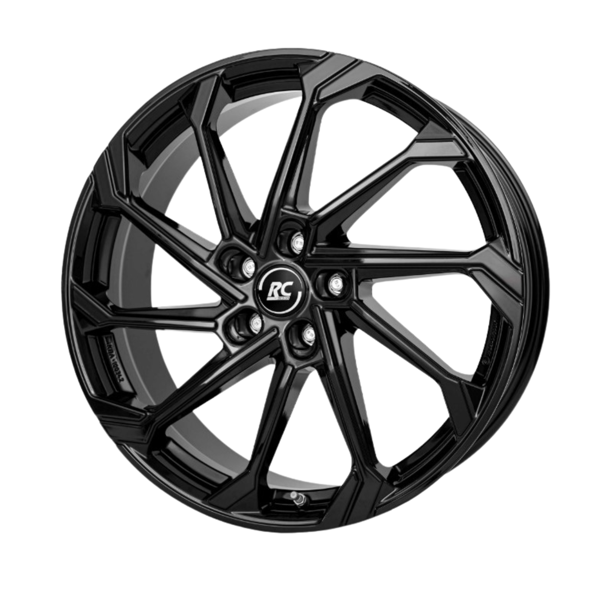 Winterkomplettrad passend für Smart#5 2025, 20 Zoll RC Design RC-36 Schwarz (4 Stück)