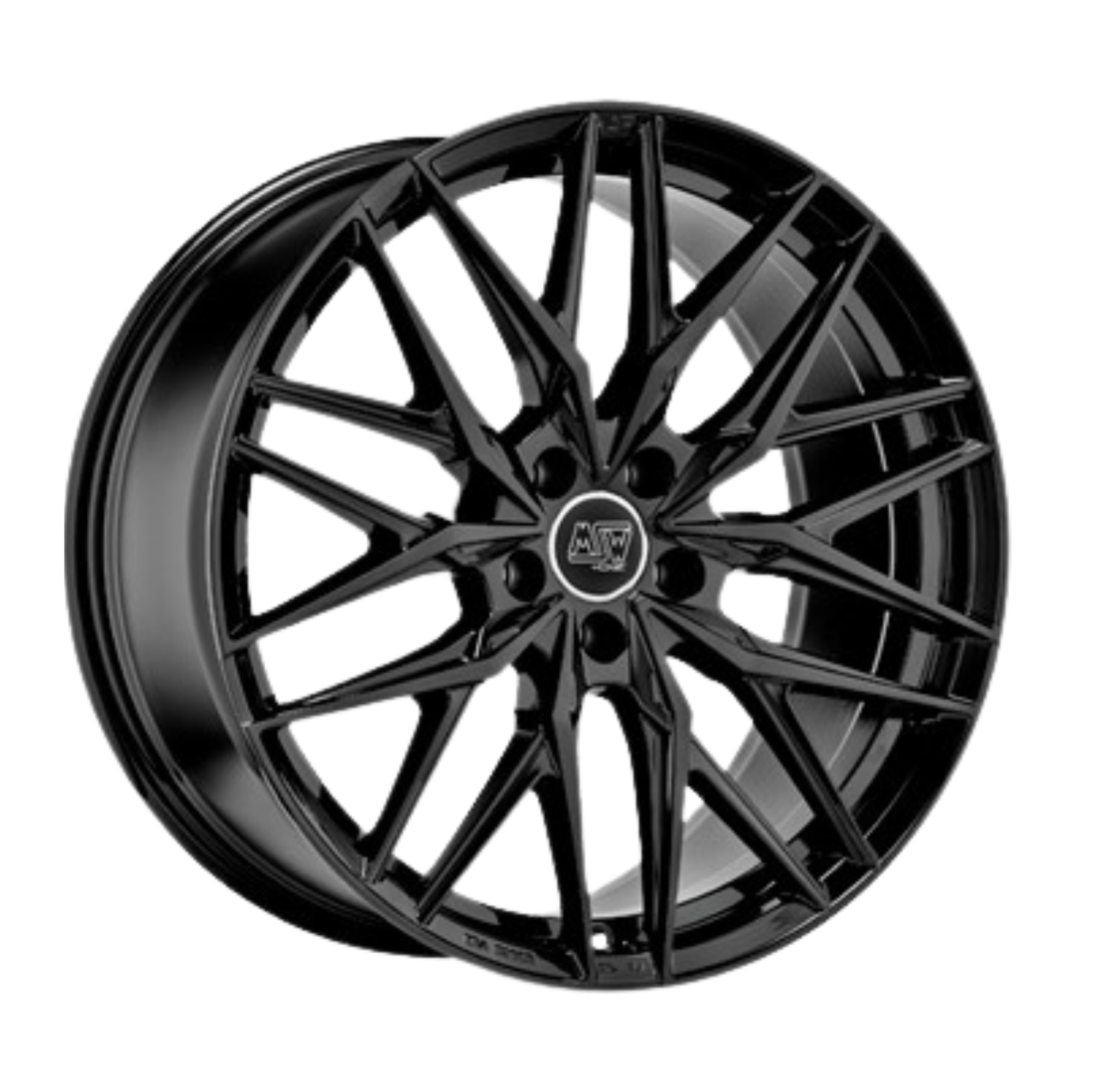 Winterkomplettrad passend für XPENG G6 20 Zoll MSW 50 Gloss Black (4 Stück)
