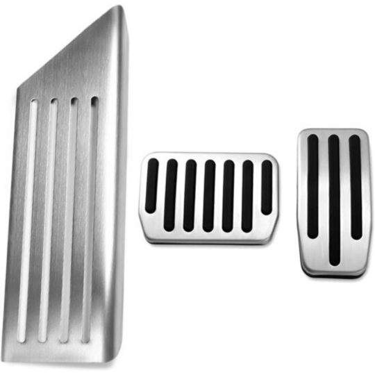 Model 3/Y Aluminium Optik Pedalauflagen