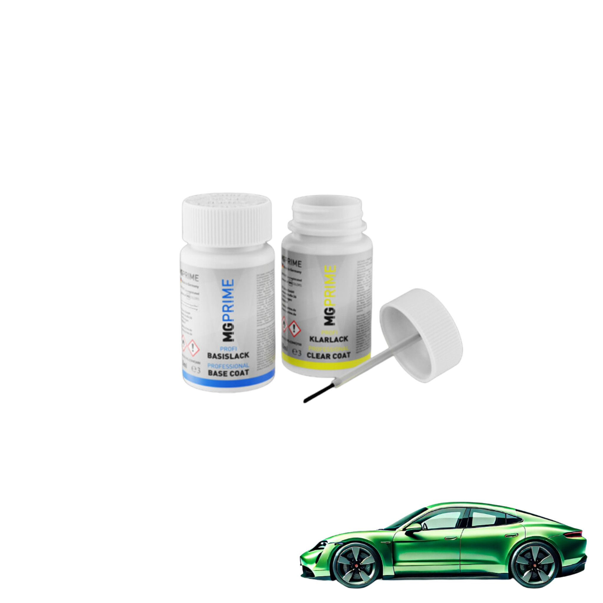 Autolack Lackstift-Sets passend für Porsche Taycan - Alle Farben