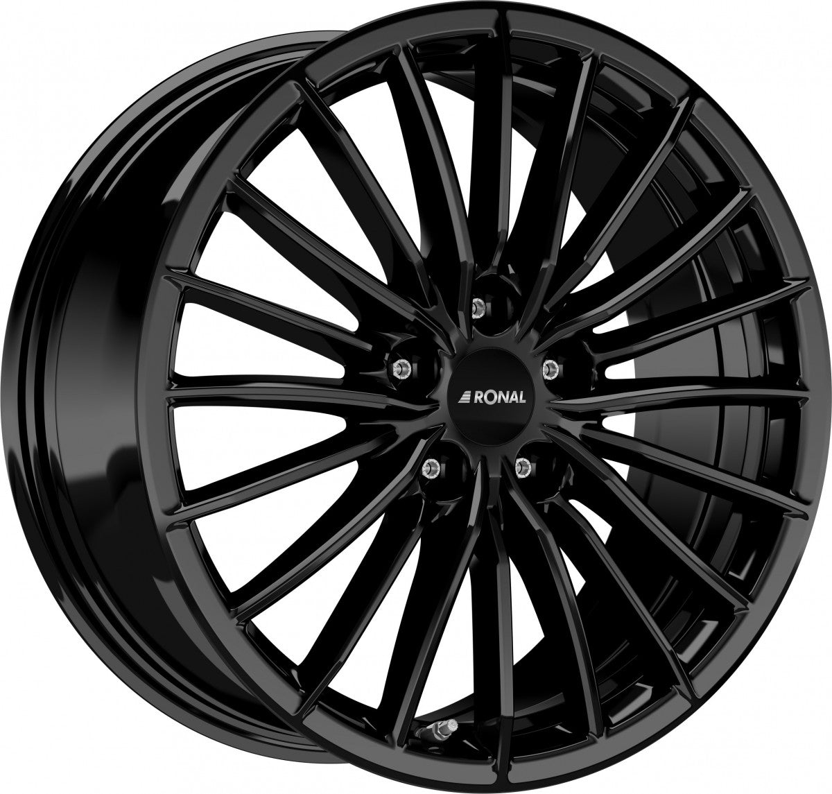 Model Y SR, LR, P 19-Zoll Winterkomplettrad Ronal R68 Jet-Black & Satz Reifen BLE Sensoren inklusive (4 Stück)