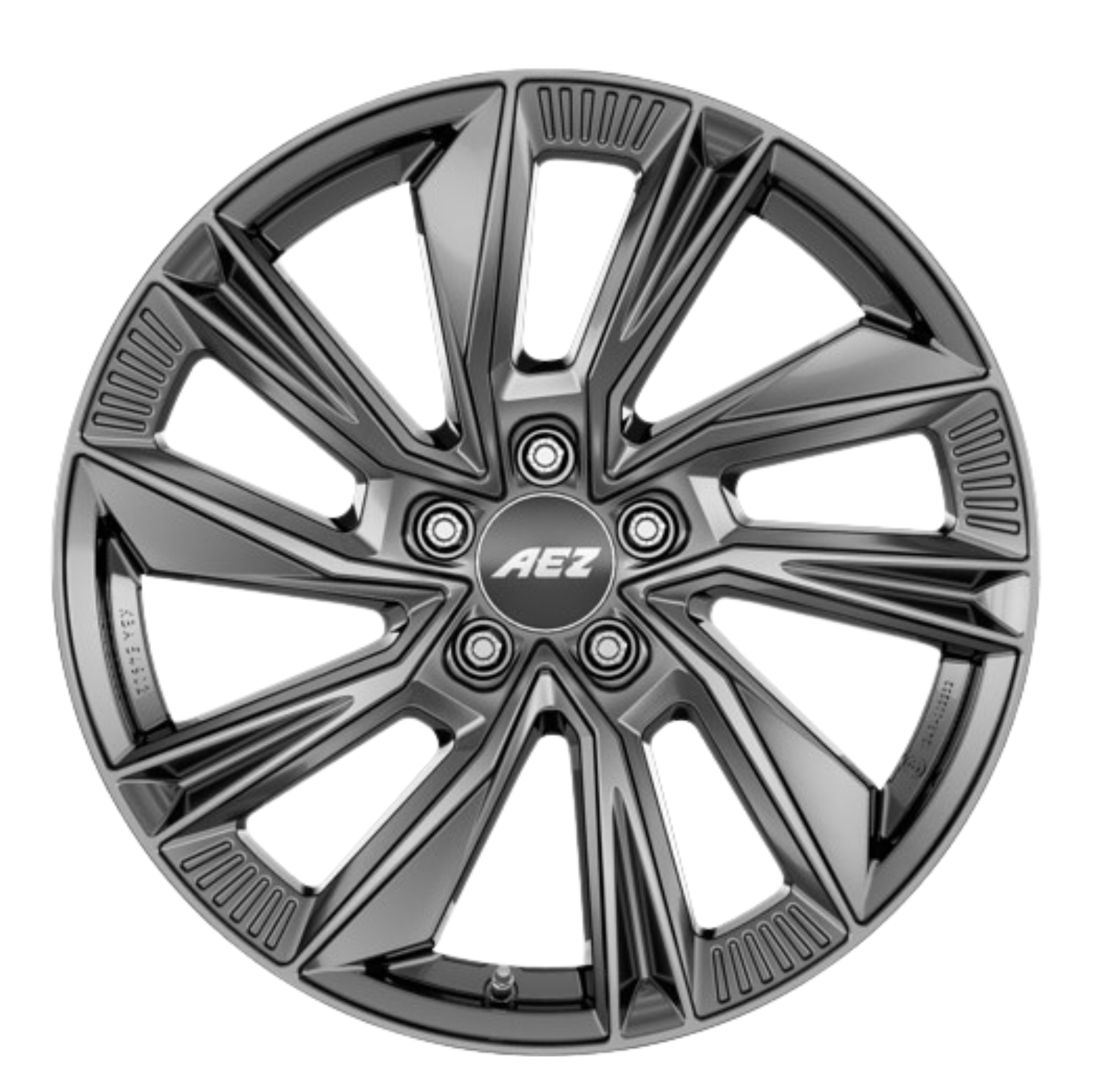 Komplettrad passend für XPENG G9 Allradantrieb 21 Zoll AEZ Havanna Grey(4 Stück)