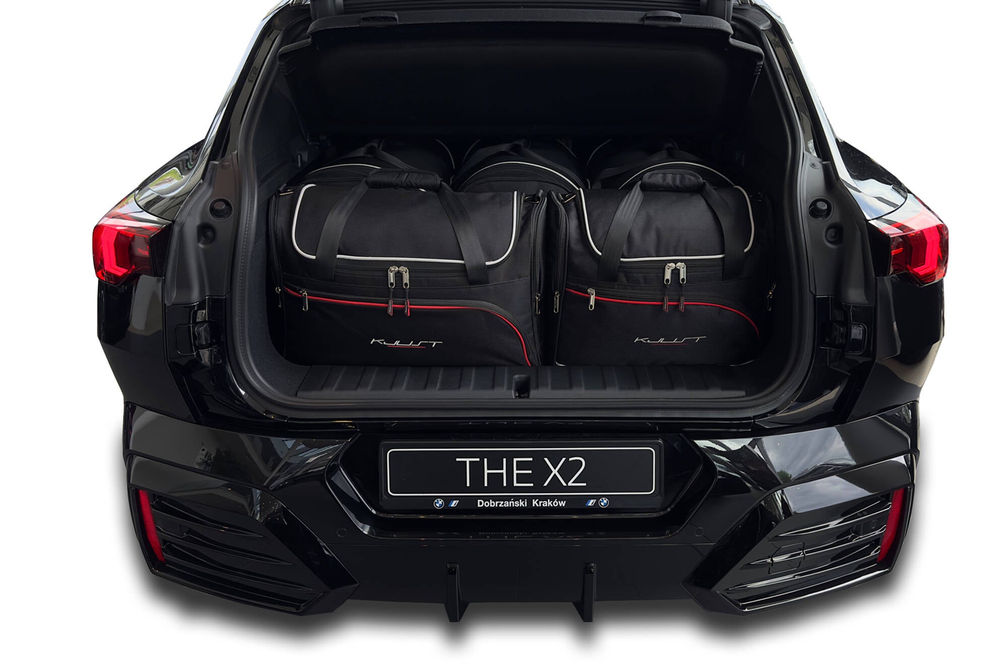 KJUST Set Di 5 Borse Da Viaggio Per Bagagliaio - Compatibili Con BMW IX EV I20 2021 - Impermeabili, Con Trolley E Borsa Laptop