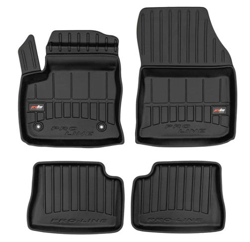 Premium Gummimatten Innenraum 4 Teilig für den Fiat 600e