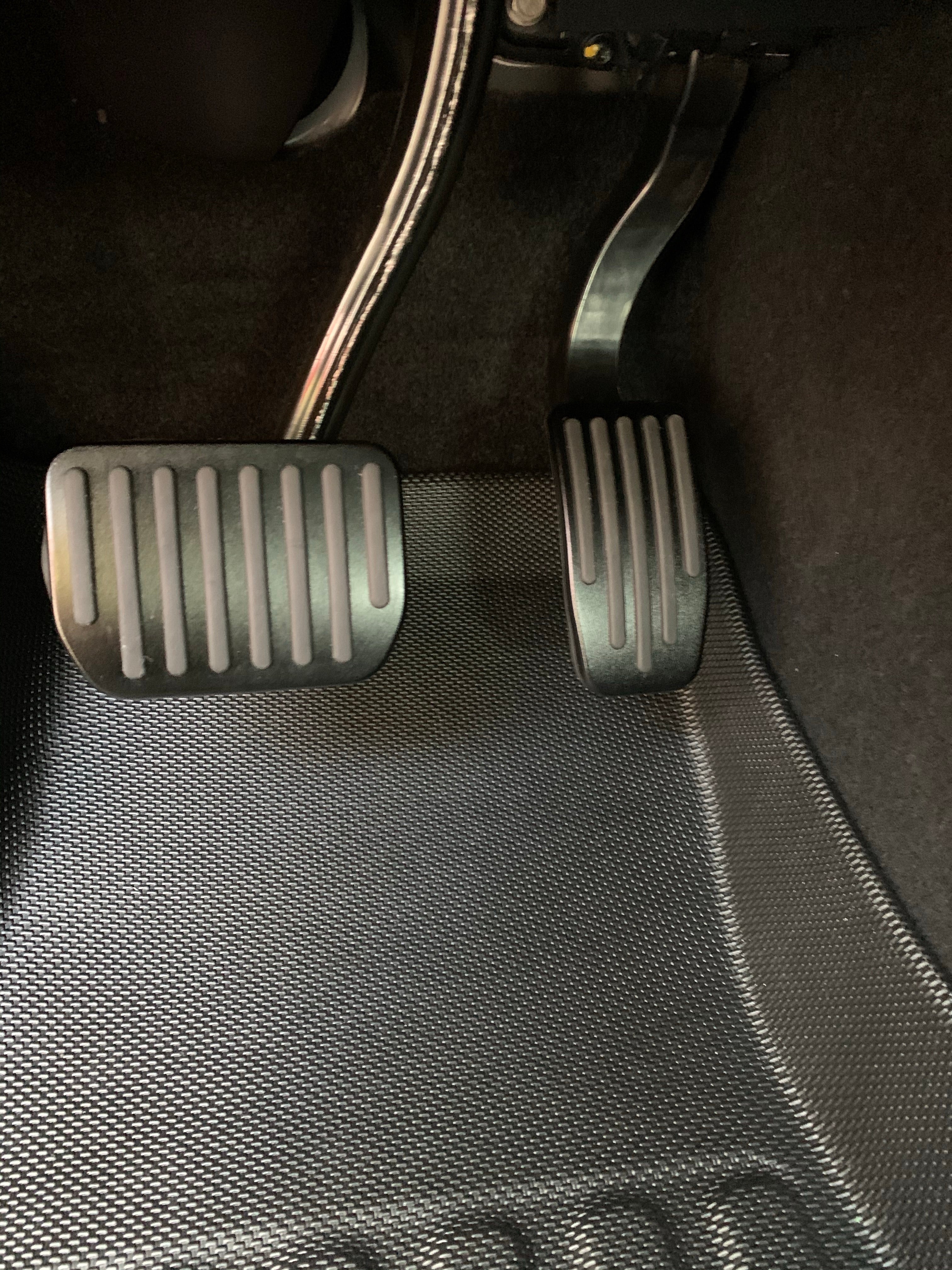 Model 3/Y Aluminium Optik Pedalauflagen