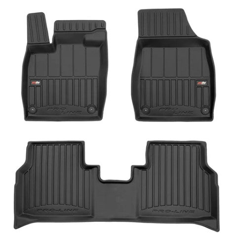 Premium Gummimatten Innenraum 3 Teilig für den Volkswagen ID.7