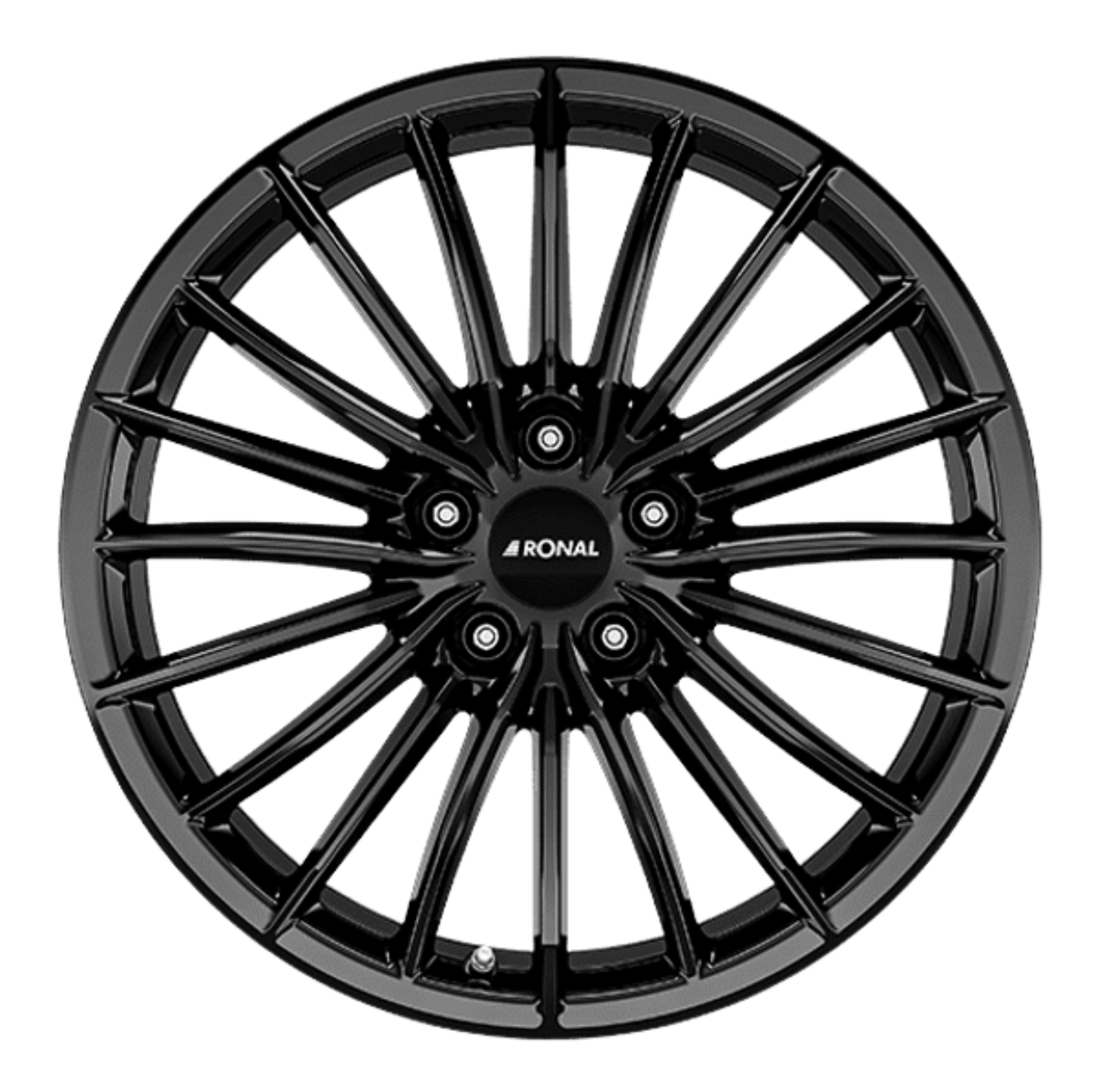 Tesla Model Y Juniper Performance 19-Zoll Winterkomplettrad Ronal R68 Jet-Black 4 Stück)