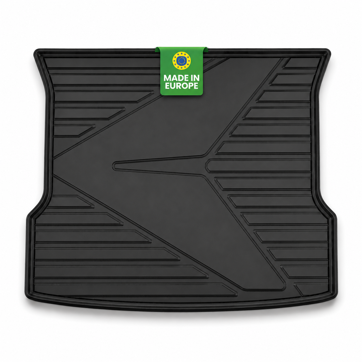 Xpeng G6  Gummimatten – Tessi® Greenline Trunkmatte Passend für alle Varianten | 75 % Recycling, Made in EU, wasserdicht & passgenau