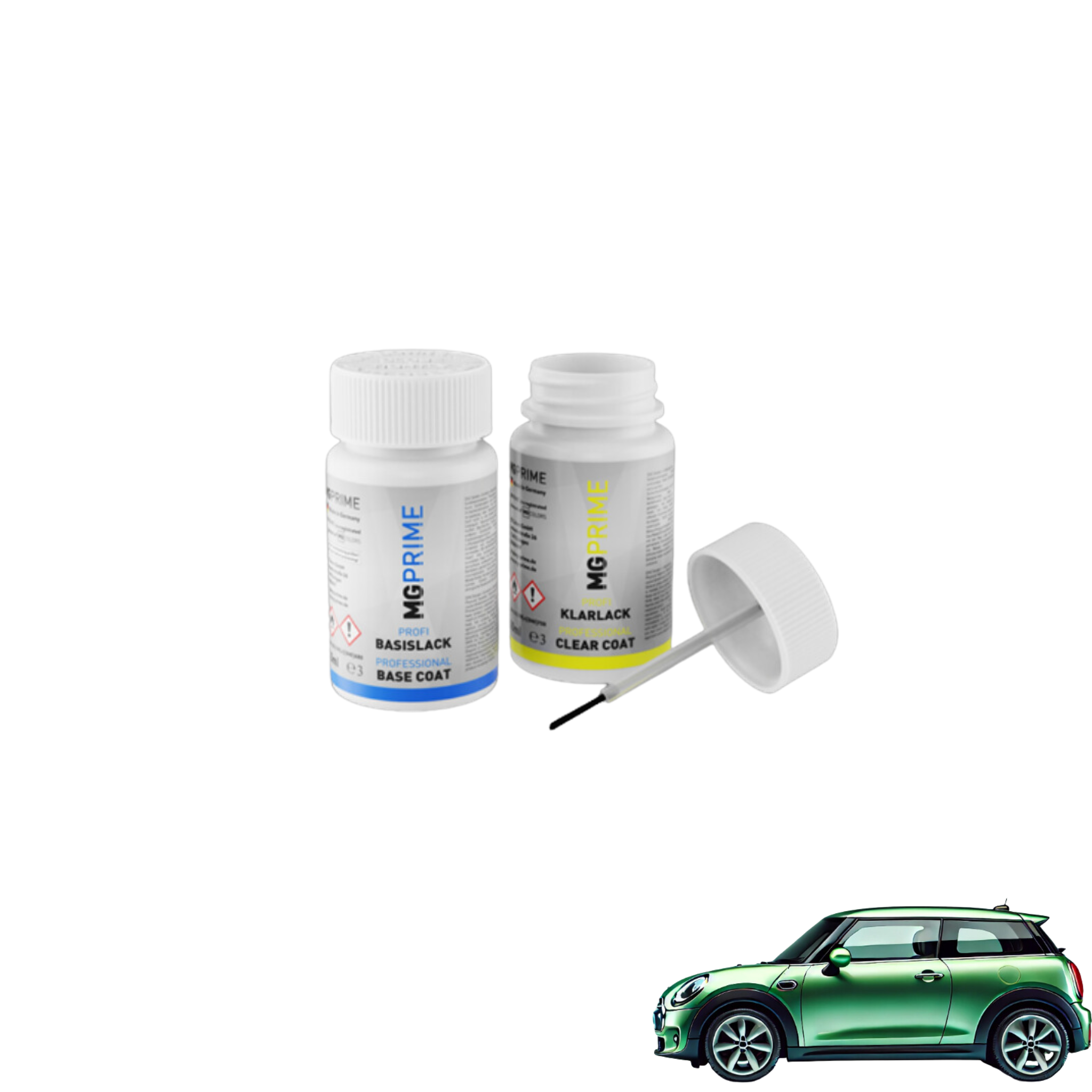 Autolack Lackstift-Sets passend für Mini Cooper SE Elektro - Alle Farben