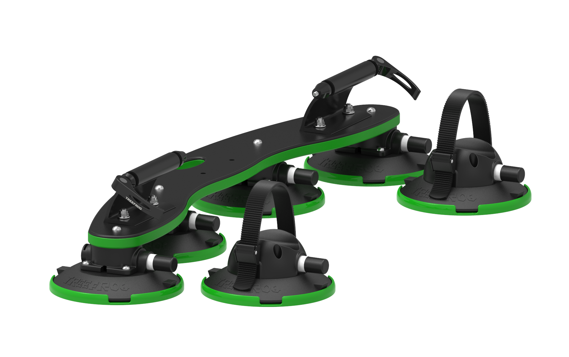 Treefrog Fahrrad Dachträger für alle Elektroautomodelle Modelle mit Saugnäpfen