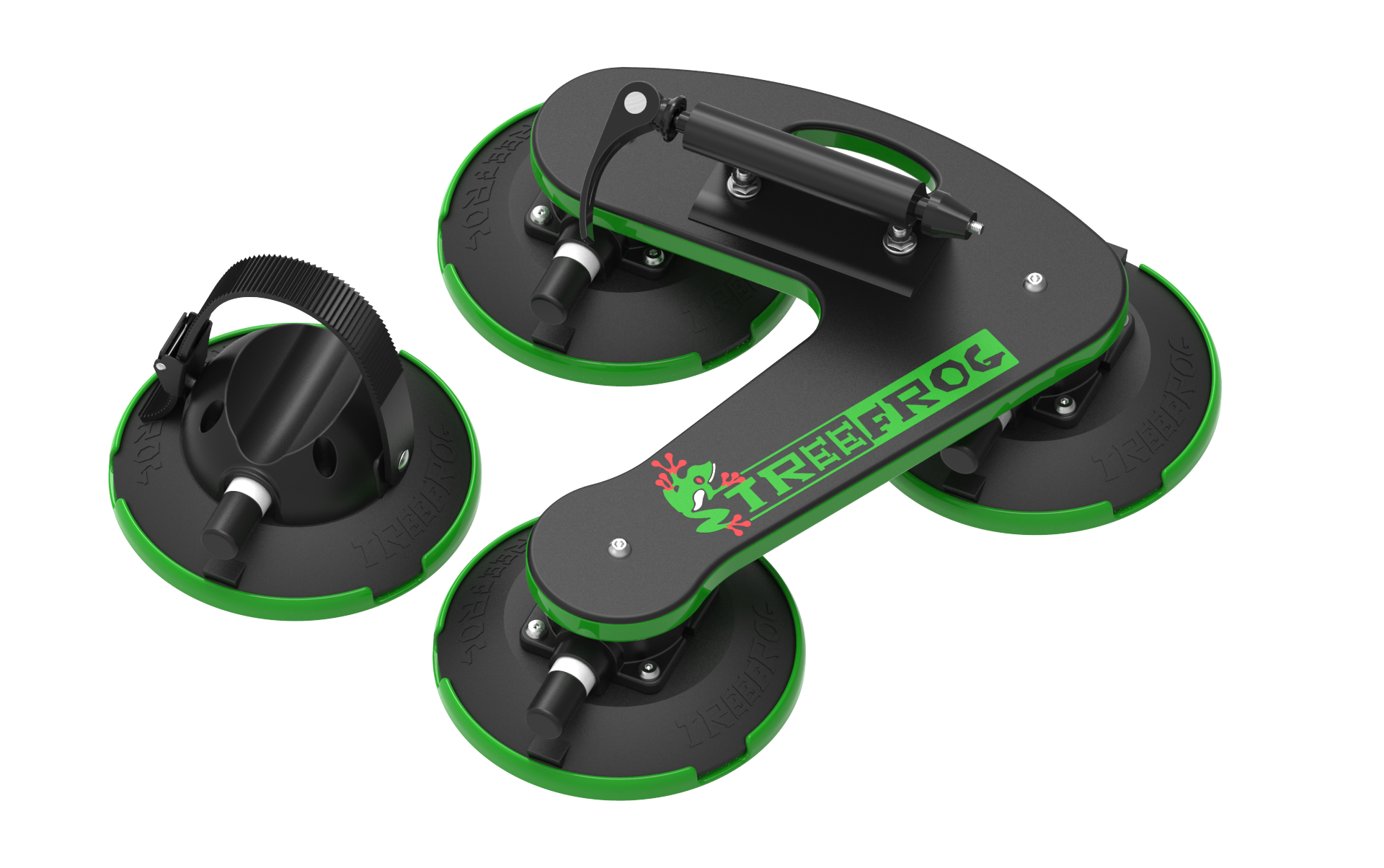 Treefrog Fahrrad Dachträger für alle Elektroautomodelle Modelle mit Saugnäpfen
