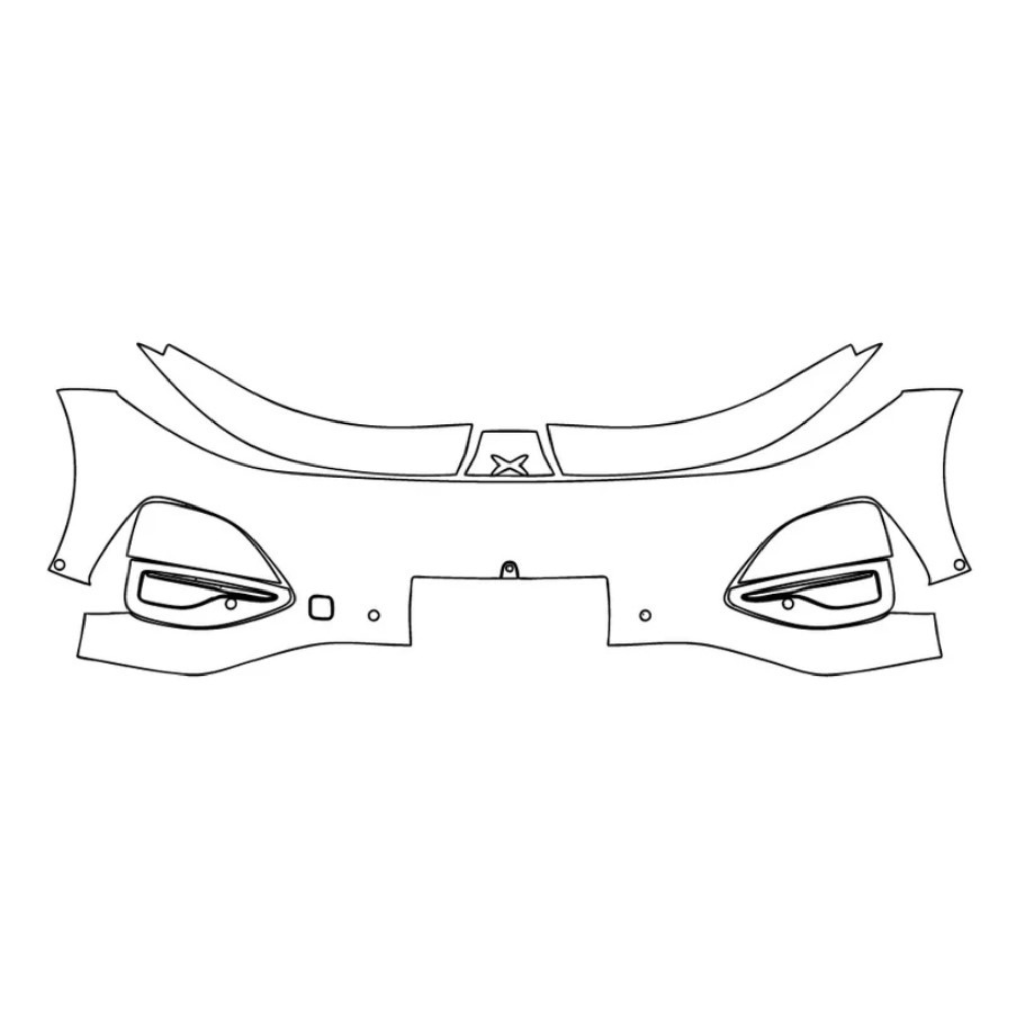 Lackschutzfolie XPeng G6 (vor Facelift) – Vorgefertigtes PPF Schutzkit