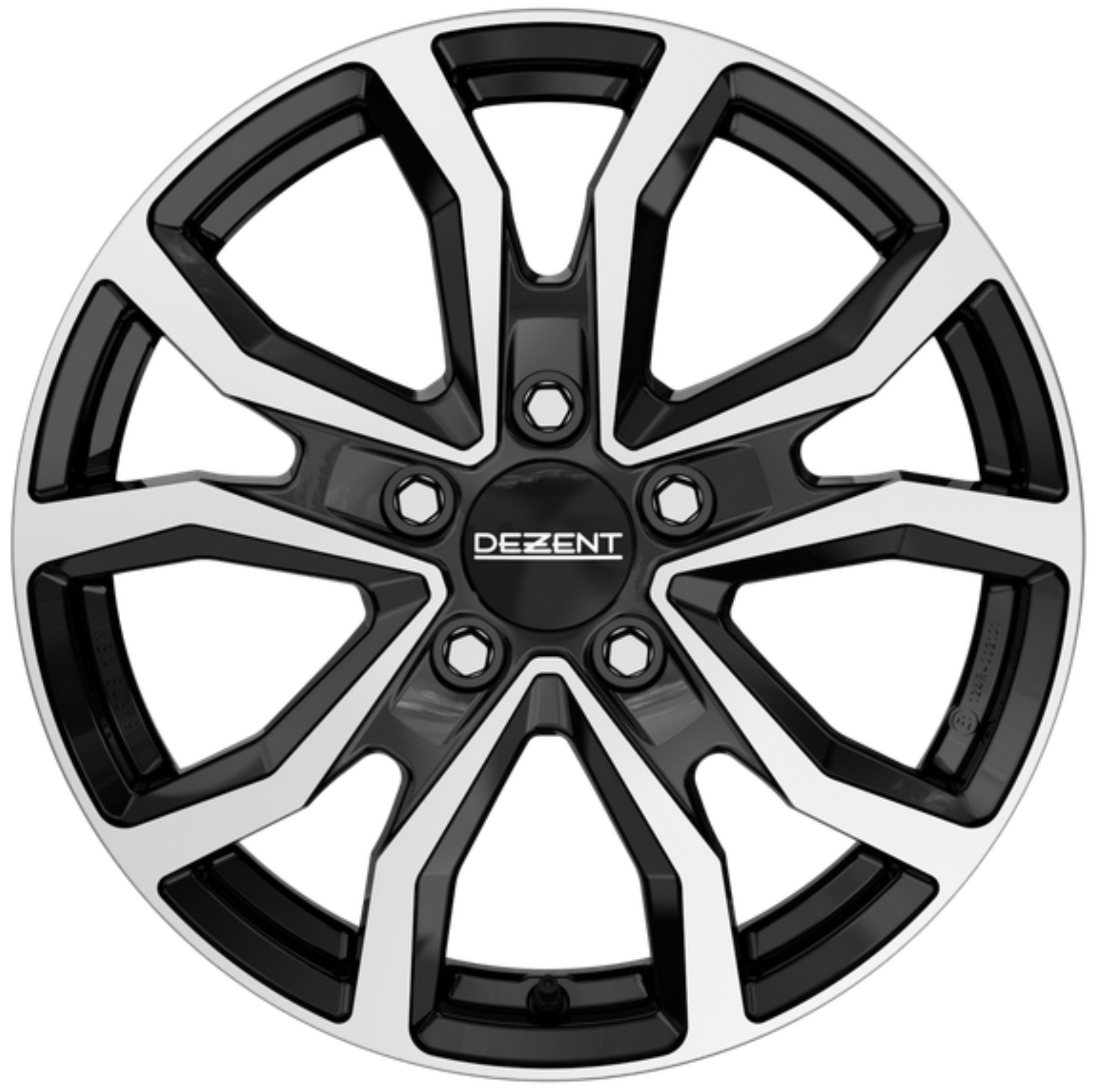 XPENG G9 Komplettrad 20 Zoll Dezent TV Dark Black Polished (4Stück)
