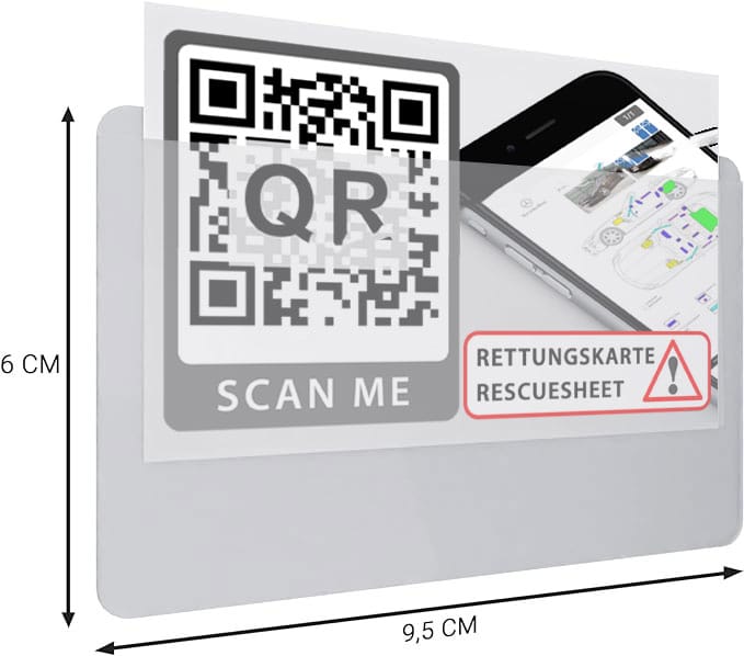 CUPRA Born (ab 2021): Digitale Rescue Sheet (QR-Code Rettungskarte)