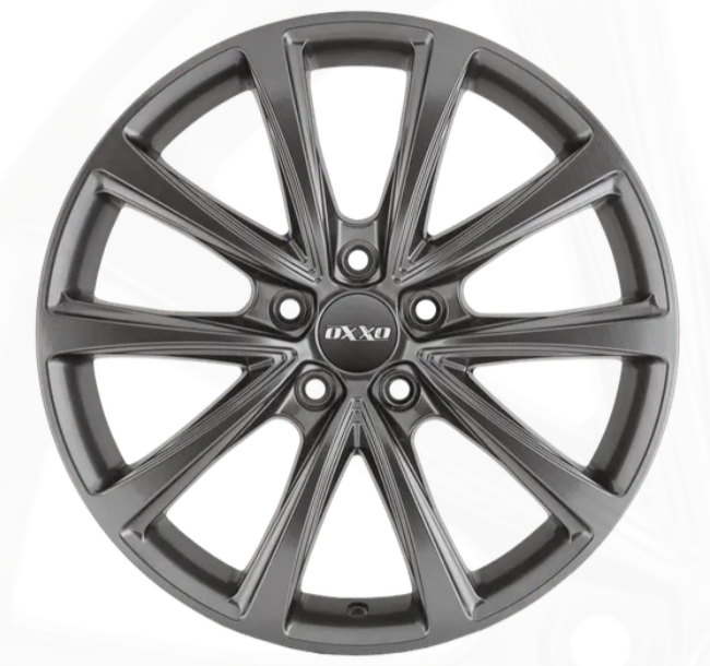 Winterkomplettrad passend für Skoda Elroq 50/60/85 Heckantrieb, 19 Zoll OXXO Liberty Dark (4 Stück)